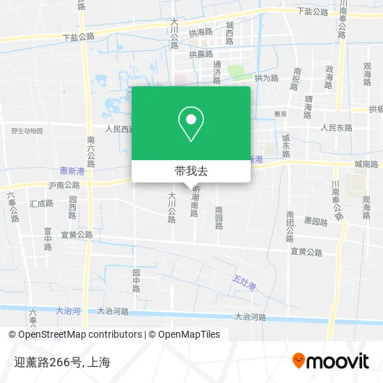 迎薰路266号地图