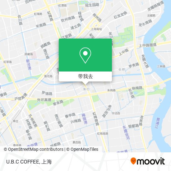 U.B.C COFFEE地图