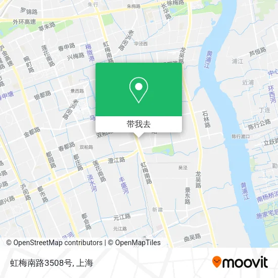 虹梅南路3508号地图