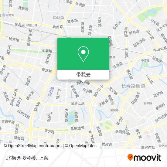 北梅园-8号楼地图