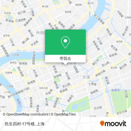 民生四村-17号楼地图