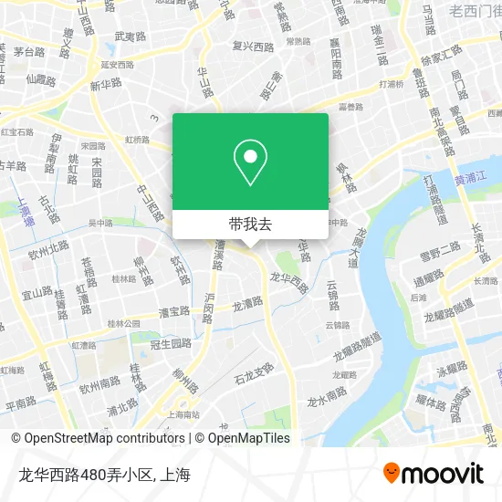 龙华西路480弄小区地图