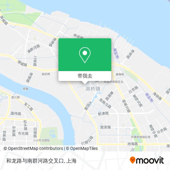 和龙路与南群河路交叉口地图