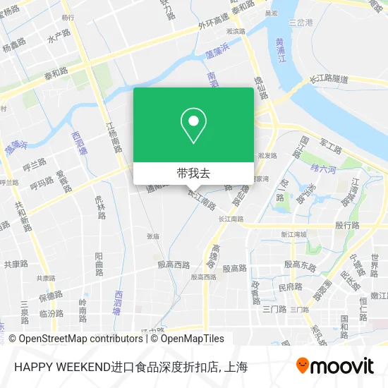 HAPPY WEEKEND进口食品深度折扣店地图