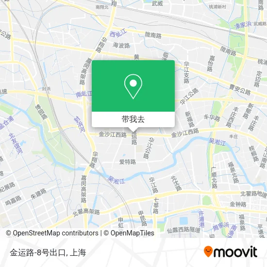 金运路-8号出口地图