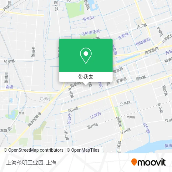 上海伦明工业园地图