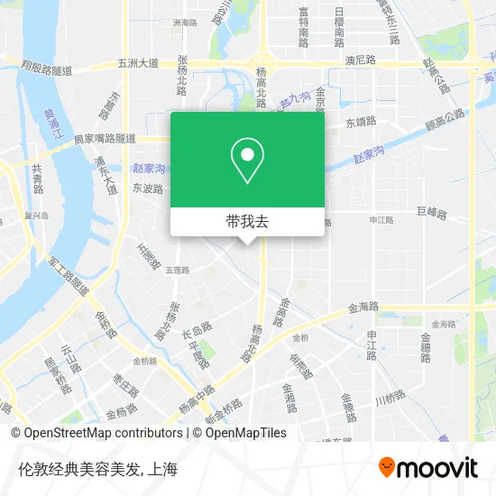 伦敦经典美容美发地图
