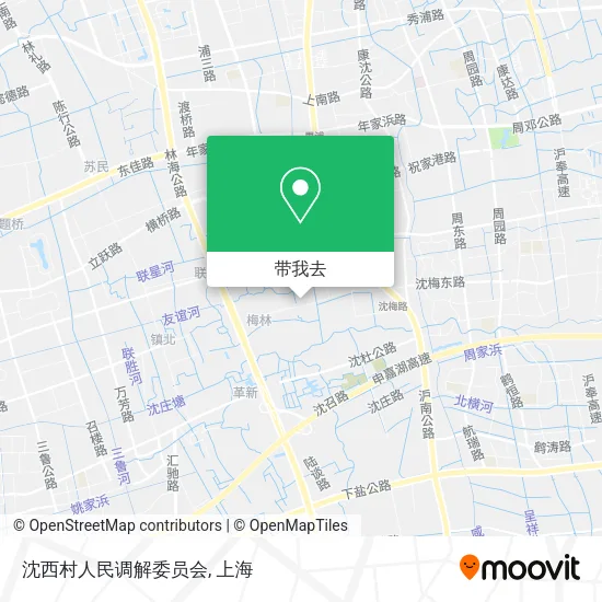 沈西村人民调解委员会地图