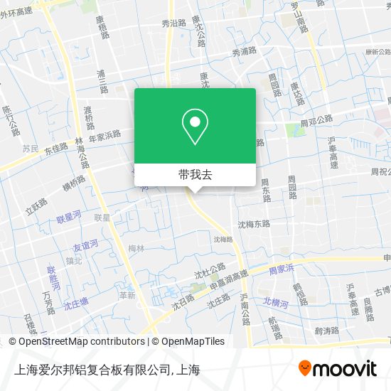 上海爱尔邦铝复合板有限公司地图