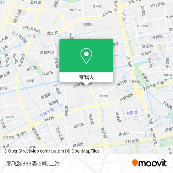 鹏飞路333弄-2幢地图