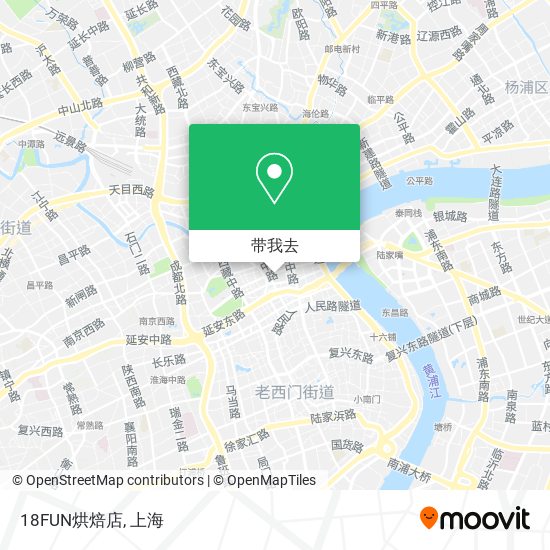 18FUN烘焙店地图