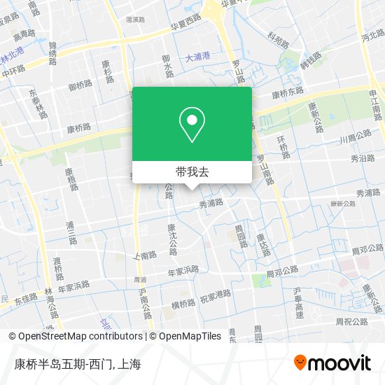 康桥半岛五期-西门地图