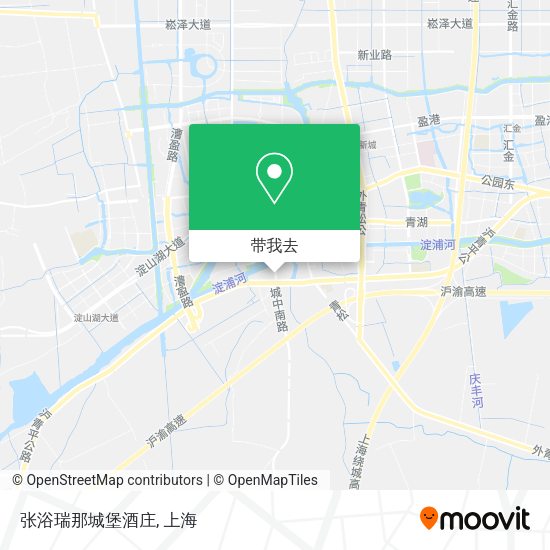 张浴瑞那城堡酒庄地图