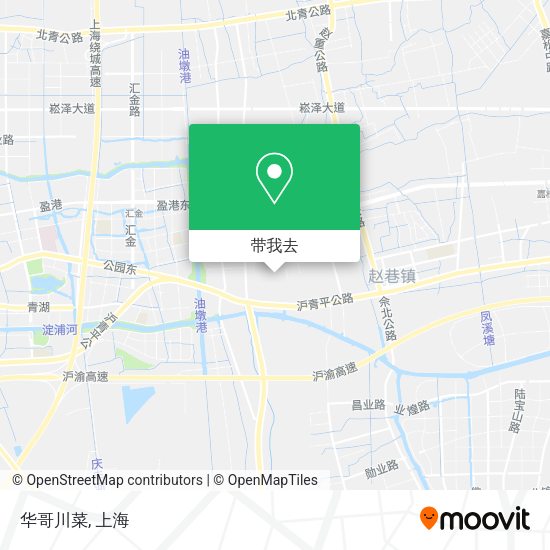 华哥川菜地图