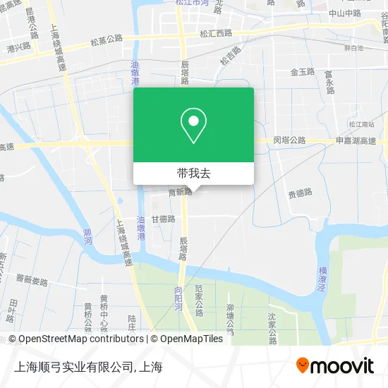 上海顺弓实业有限公司地图