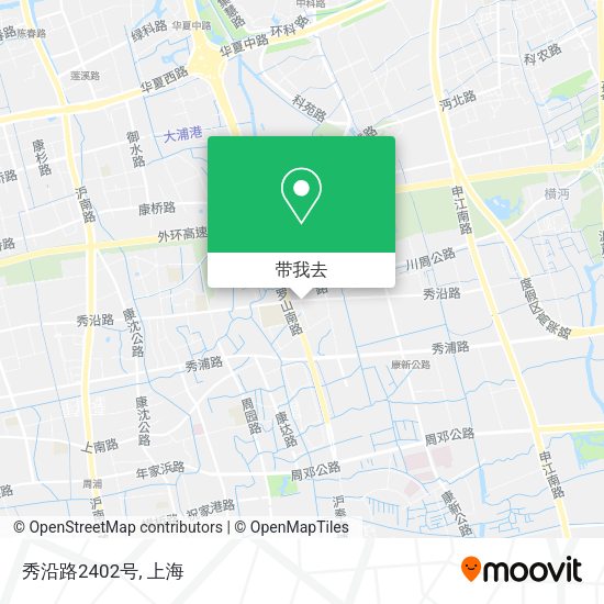 秀沿路2402号地图