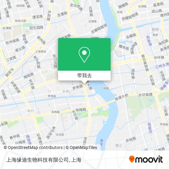 上海缘迪生物科技有限公司地图