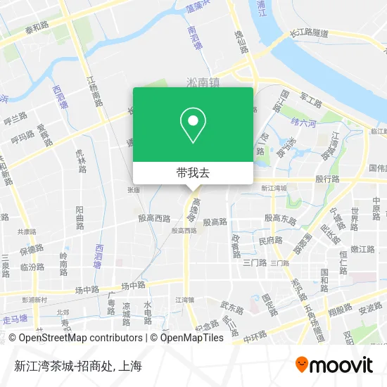 新江湾茶城-招商处地图