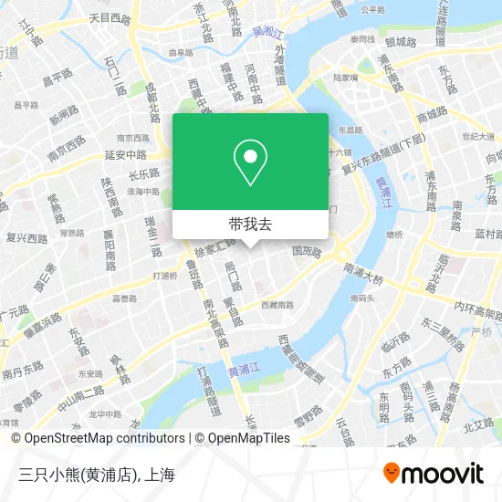 三只小熊(黄浦店)地图