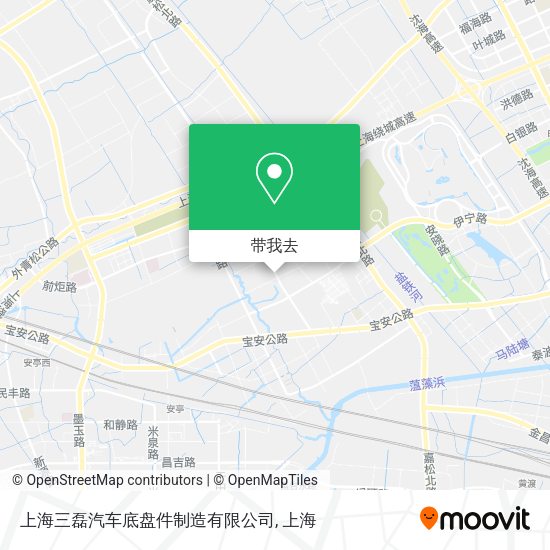 上海三磊汽车底盘件制造有限公司地图