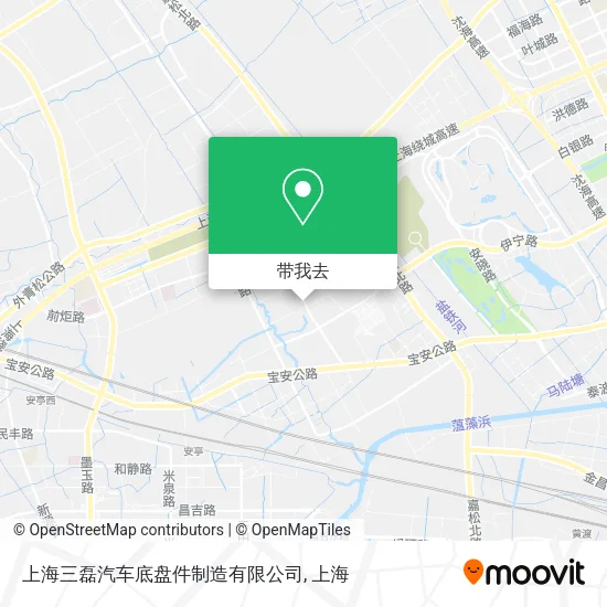 上海三磊汽车底盘件制造有限公司地图