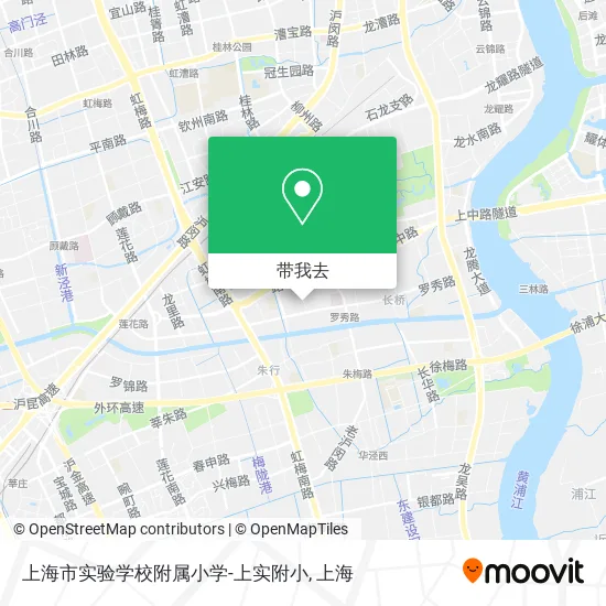 上海市实验学校附属小学-上实附小地图