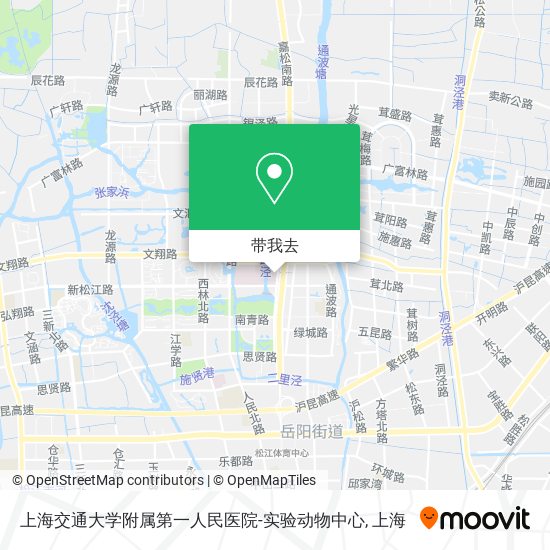 上海交通大学附属第一人民医院-实验动物中心地图