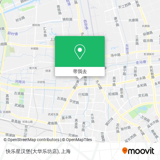 快乐星汉堡(大华乐坊店)地图