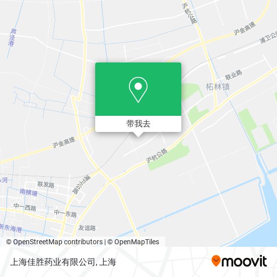 上海佳胜药业有限公司地图