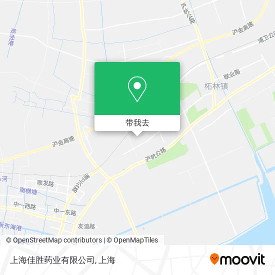 上海佳胜药业有限公司地图