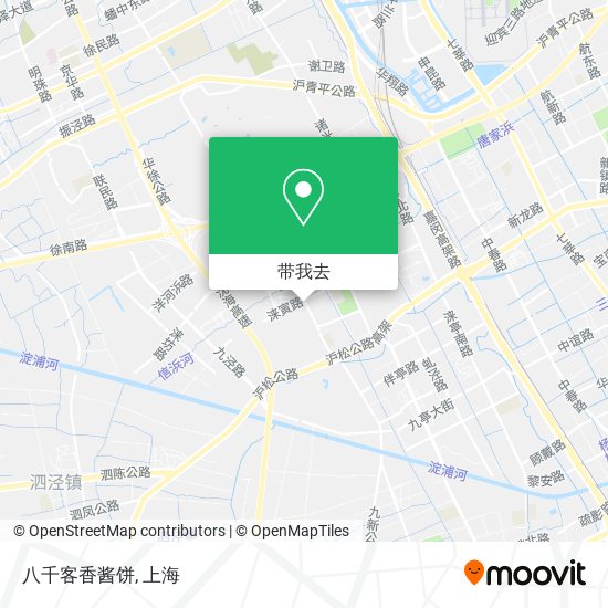 八千客香酱饼地图