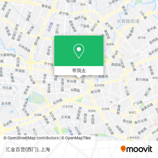 汇金百货(西门)地图