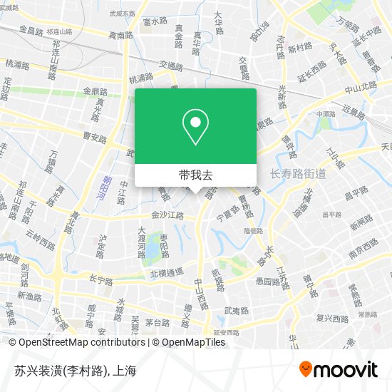 苏兴装潢(李村路)地图
