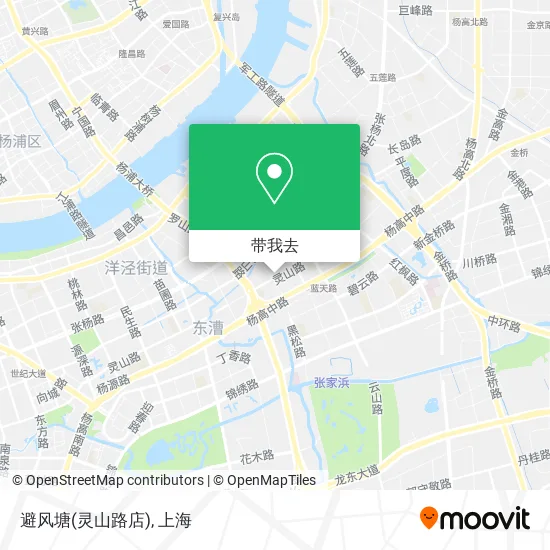 避风塘(灵山路店)地图