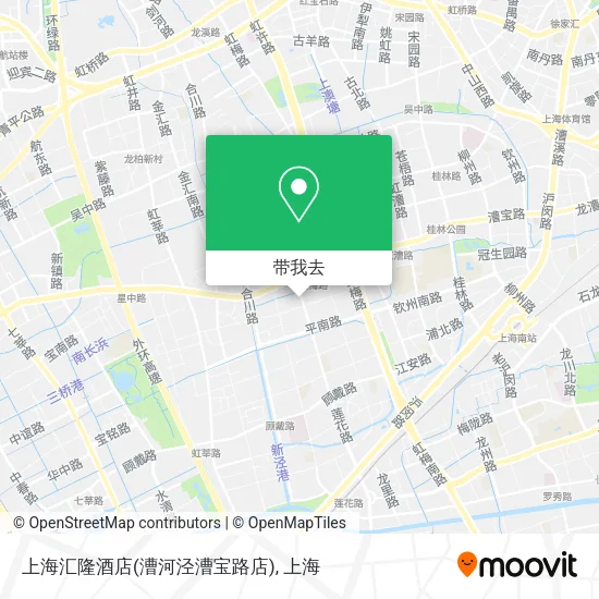 上海汇隆酒店(漕河泾漕宝路店)地图