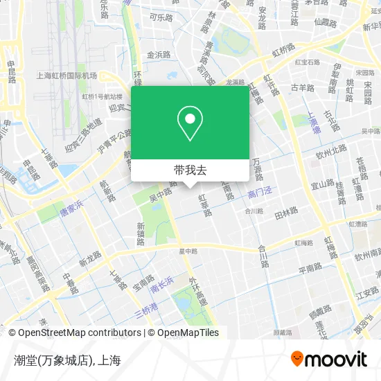 潮堂(万象城店)地图