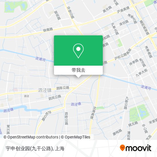 宇申创业园(九干公路)地图