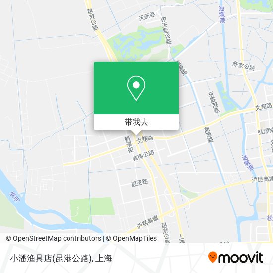 小潘渔具店(昆港公路)地图
