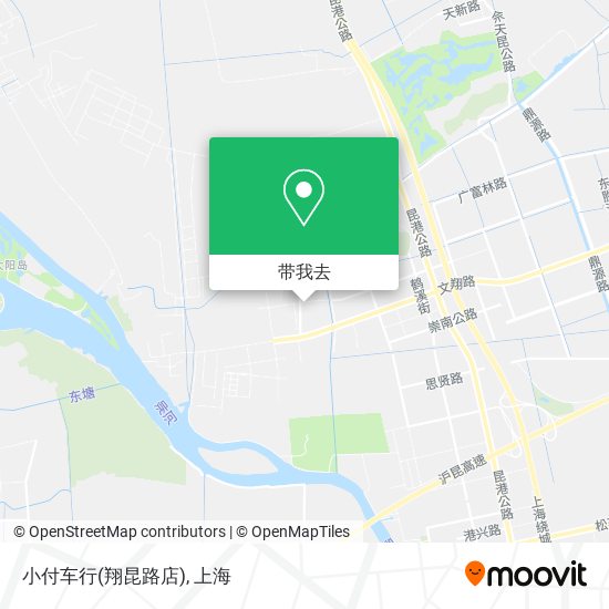 小付车行(翔昆路店)地图