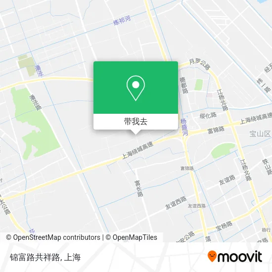 锦富路共祥路地图