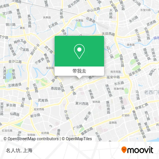 名人坊地图
