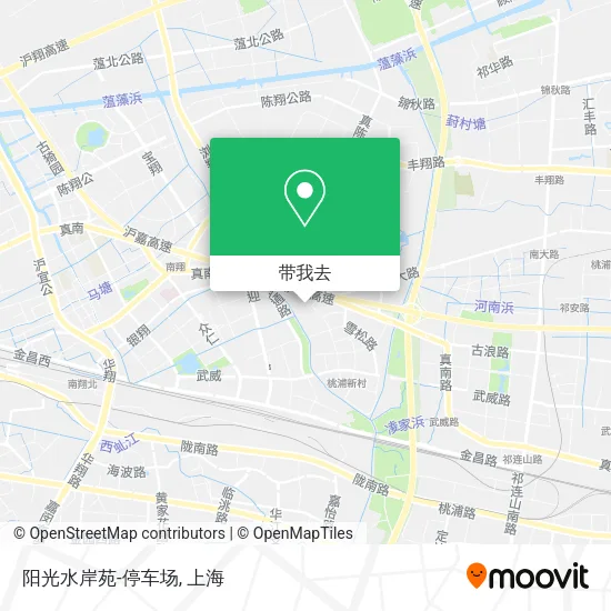 阳光水岸苑-停车场地图