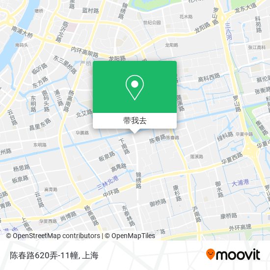 陈春路620弄-11幢地图