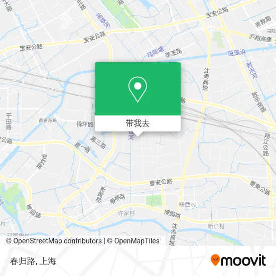 春归路地图
