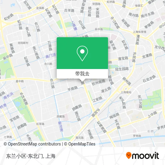 东兰小区-东北门地图
