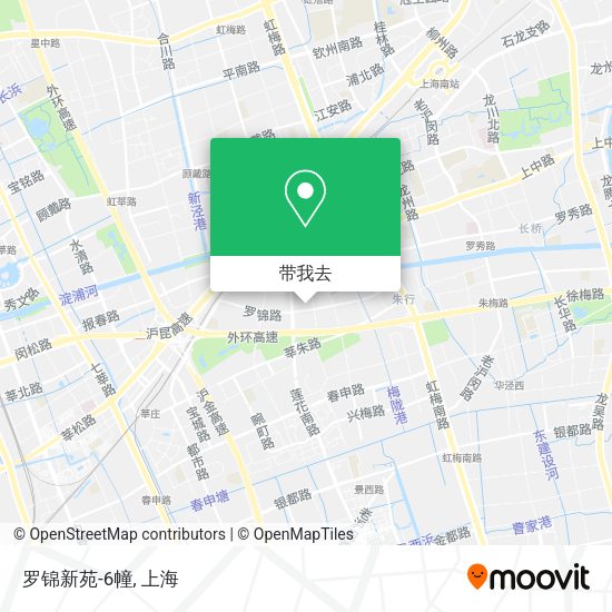 罗锦新苑-6幢地图