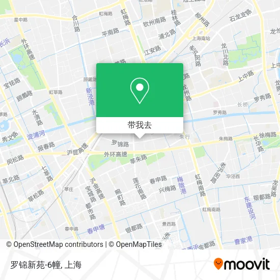 罗锦新苑-6幢地图