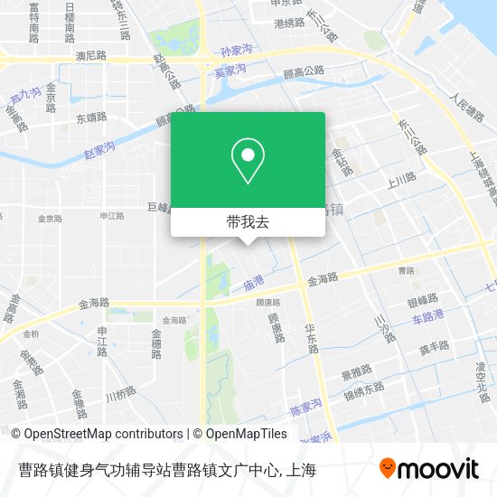 曹路镇健身气功辅导站曹路镇文广中心地图
