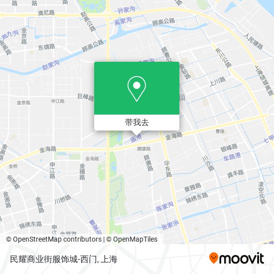 民耀商业街服饰城-西门地图