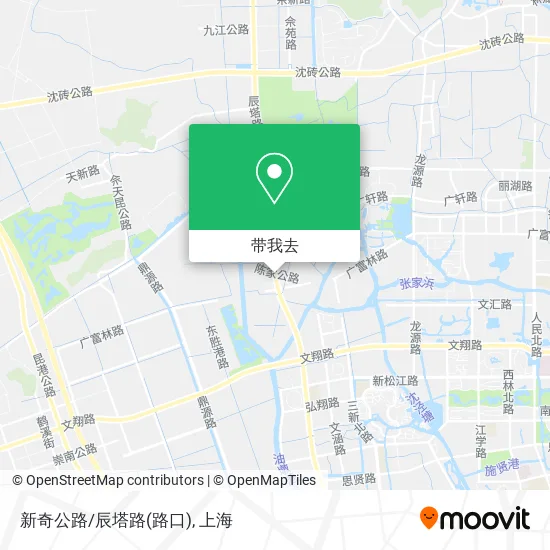 新奇公路/辰塔路(路口)地图